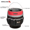 IRONLAND Bucket Tool Organizer Fit 3.5-5 Gallon Bucket, 51 Pockets,
