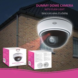 ELRO CDD15F Indoor Dummy Dome Camera with Flash Light