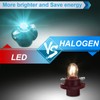 MbuyDIY Ice Blue LED Lights Bulbs for Instrument Gauge Cluster