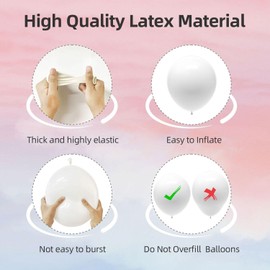 Unbranded 135Pcs Metallic Chrome Balloons Garland Arch Kit Wedding, Birthday, Baby Shower