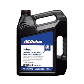 ACDelco GM Original Equipment 10-9244 (88865618) Dexron VI Full Synthetic Automatic Transmission Fluid - 1 gal