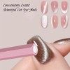 2 Pieces Cat Eye Magnets, Nail Magnets, Double Head Nail
