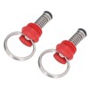 2Pcs Keg Pressure Relief Valve Ball Lock Lid Cornelius Style