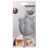 Fackelmann 47204 Egg/Pancake Shapers – Stainless Steel, Silver, 55 x