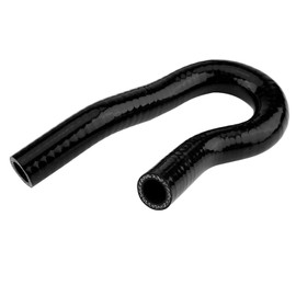 9pcs Silicone Auto Radiator Hose Kit, Coolant Pipe Car Radiator Hoses for D15 D16 SOHC EG/EK 1992-2000 (Black)