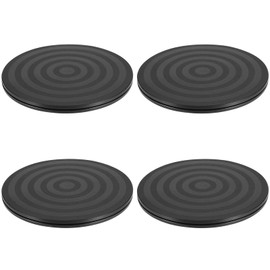 JAPCHET 4 Pack 8 Inch Bonsai Turntable, Heavy Duty Rotating Lazy Susan Garden Swivel Stand, 44lbs Loading Capacity