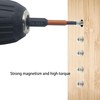 Leliafleury 5Pcs Magnetic Allen Key Drill Bit H2 Impact Hex