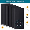 Daanxw Metal Peg Board Kit with 1/4" Pegboard Accessories, 6