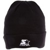 STARTER BLACK LABEL Unisex Beanie Hat, black