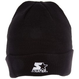 STARTER BLACK LABEL Unisex Beanie Hat, black