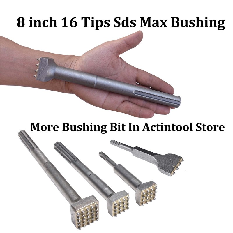 ACTINTOOL 8 1/4 in. SDS Max 16 Pins Concrete Repair