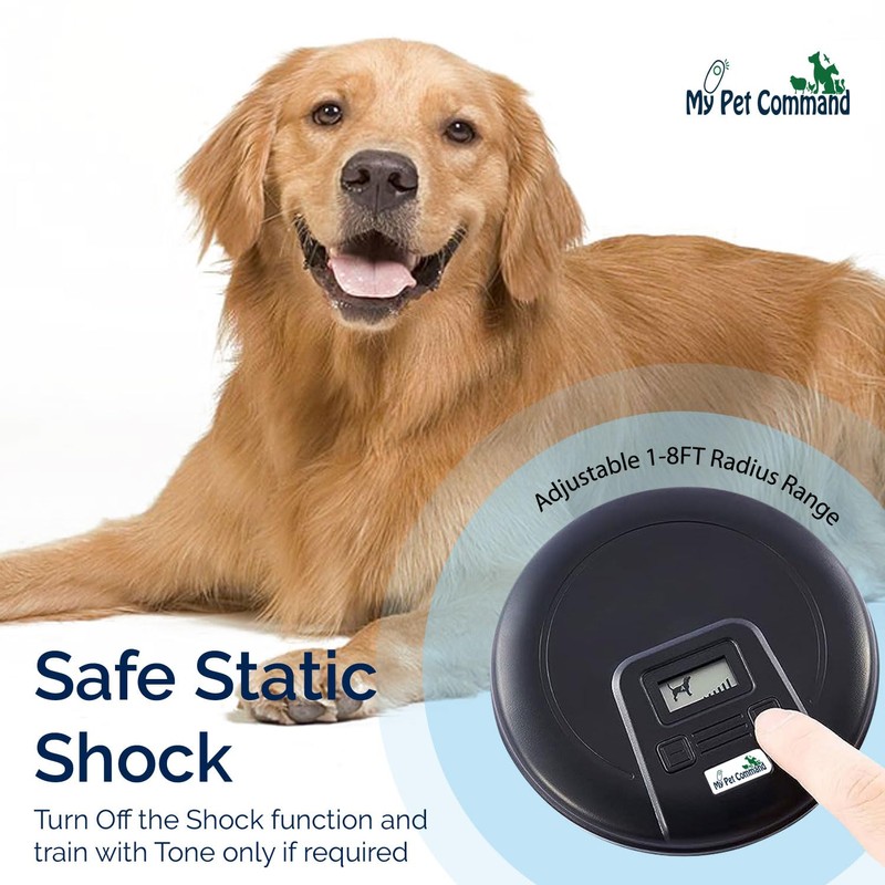 My Pet Command, Indoor Pet Barrier with Adjustable Range, Static