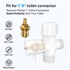 Arofa Matte White Bidet Sprayer for Toilet, Handheld Jet Sprayer