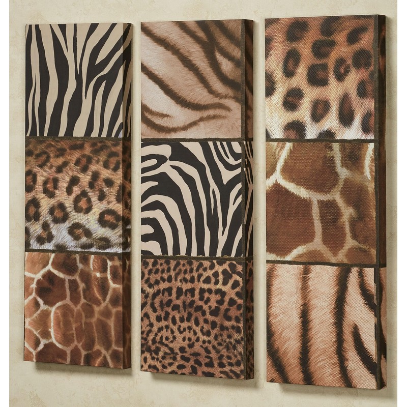 Touch of Class Exotic Patterns Canvas Art Set of Three