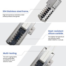 W10918546 Gas Range Oven Igniter For W10140611 98005652 AP6037202 PS11770066 Compatible with Whirlpool Amana Gas Range