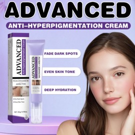 Night Cream for Anti Pigmentation&Brightening-Hyperpigmentation Treatment-​Face Cream with Niacinamide, Squalane, Arbutin, Ceramide-Dark Spots​ Reduction-Quick Absorbing Daily Care-20g