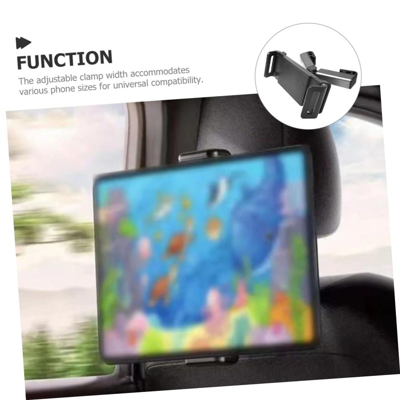 Operitacx Tablet Halterung fürs Auto Verstellbar Abs Material 360° Drehbar