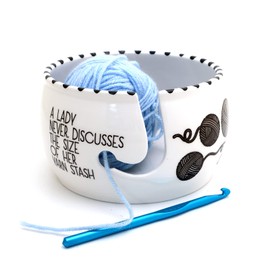 Generic Yarn Bowl, Size of Stash, Yarnaholic