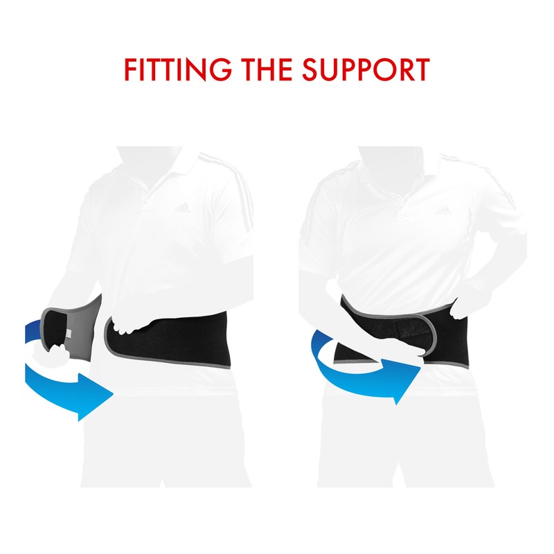 Vulkan Classic Back Support, One Size, Universal Fitting Lumbar Support
