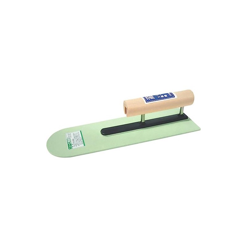 Kaneshica 153186 New Dokuma Trowel Wooden Handle Round Tip 13.0