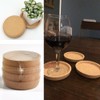 Cork Coasters Pack of 4 Round Lip Cup Holder Leak