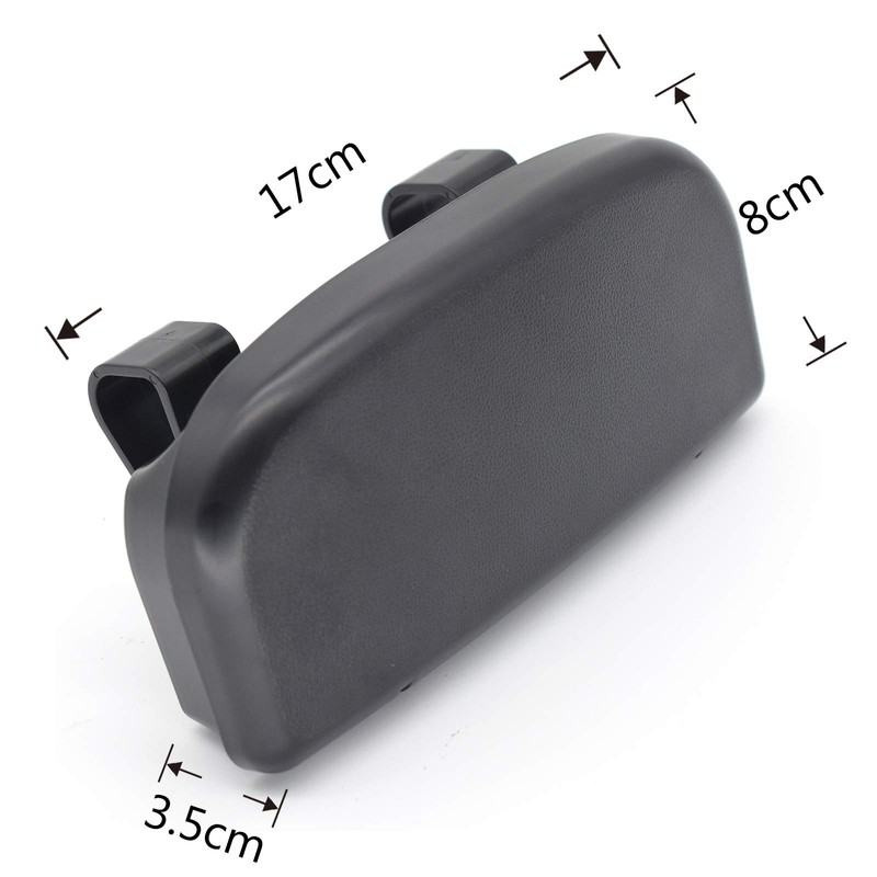 OEMASSIVE Car Visor Sunglass Case, Double Snap Car Sun Visor