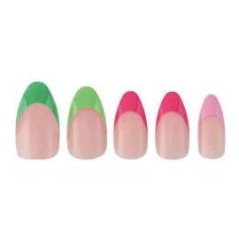 Paintlab Uñas Press On Paintlab 24 Uñas Puntas Colores Con Pegament