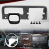CROSSDESIGN Dash Bezel Trim Speedometer Cluster Bezel Compatible with Jeep