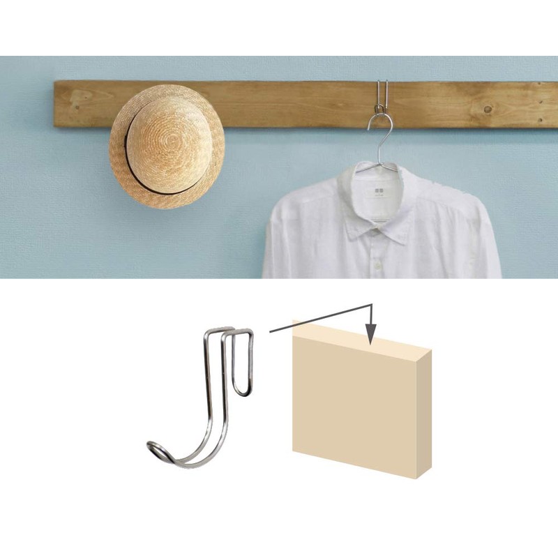 Aiwa Metal AP-3012E 1x4 Dedicated Hook, Stainless Steel, 1 Piece