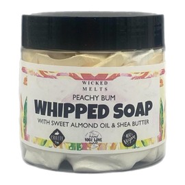 Peachy Bum Whipped Soap - Large Tub - 150g