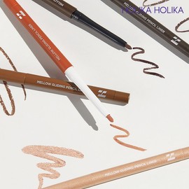 Holika Holika Mellow Gliding Pencil Liner, 02 Cacao Nibs / 홀리카홀리카 멜로우 글라이딩 펜슬 라이너, 02 카카오닙스