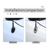 Car Roof Antenna Cover,ABS Antenna Cover,Antenna Toppers 1 PCS Bright
