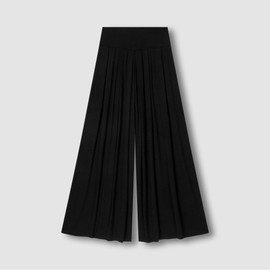 JAJU [JAJU/자주] 여 컴피 와이드 라운지 팬츠_블랙 [JAJU] Women's Comfy Wide Lounge Pants_Black