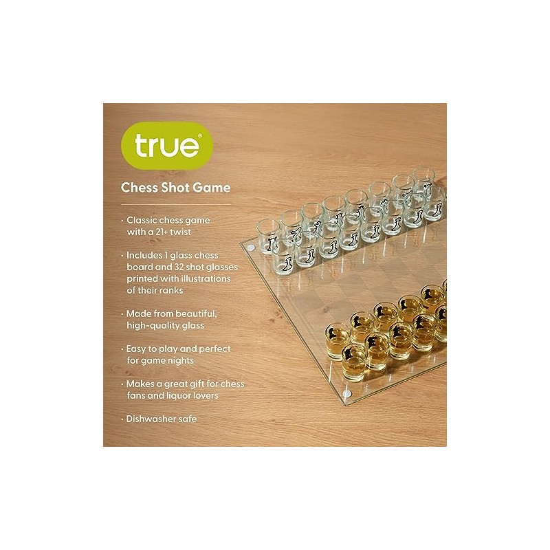 True Fabrication - Juego de ajedrez, multicolor