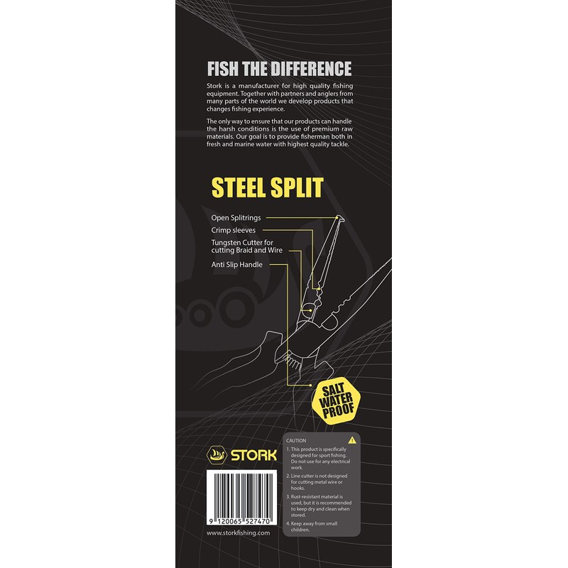 Stork Steel Split Pliers