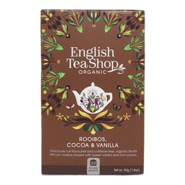 English Tea Shop Rooibos, Cocoa & Vanilla Tea, 20 Tea bags