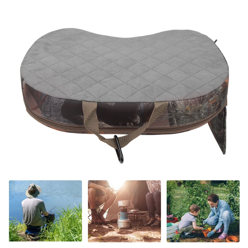 Portable Heating Cushion 3 Gears Soft Camouflage Outdoor Heated Seat