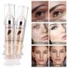 2 Packs Waterproof Full Coverage Concealer, Smooth Matte Flawless Creamy