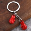 3 Pieces Boxing Glove Keychains, Creative Keychains, Sports Element Keychains,