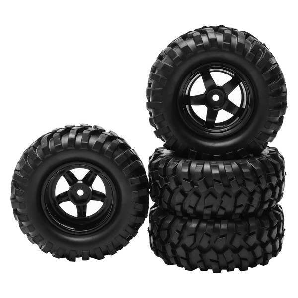 RC 1:10 Buggy Rubber Tires 5 Spoke Wheel Rim for