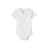 Vertbaudet Pack of 5 Newborn Bodysuits with Front Opening Short