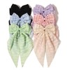Furling Pompoms Hair Bows for Women, Hair Ribbon Bows Girls