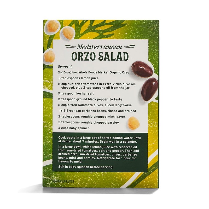 365 by Whole Foods Market, Organic Orzo, 16 Ounce