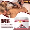 Spa Redi Sugar Body Scrub Pomegranate 16 oz