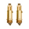 JINXIAN 2pcs Basin Pop Up Clack Slotted Plug Bolt Assembly