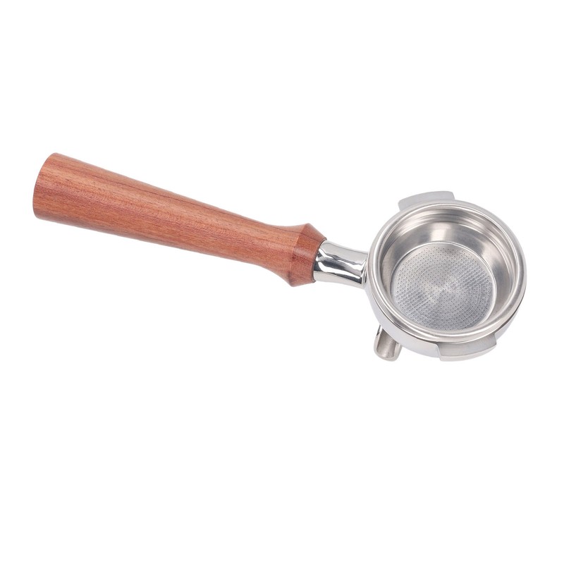 58mm Double Spouts Portafilter for Nuova Coffee Machines Stainless Steel