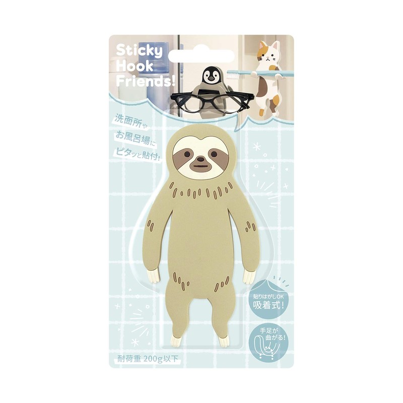 Toyo Case Sticky Hook Sloth Friends SH-F-07