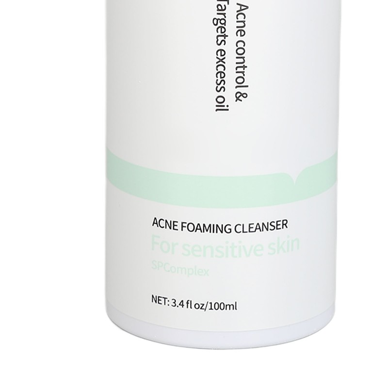 Foaming Facial Cleanser Plant Based Nourishing Face Wash Fine Foaming