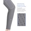 Harrison Howard Equestrian Rider Breeches with Ventilation Feature Enhanced Grip