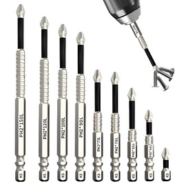 High Magnetic Screwdriver Drill Bit Set, Magnetic Screwdriver Bit Set, High Magnetic Screwdriver Drill Bit Set, Electric Drill, Non-Slip Phillips Bits